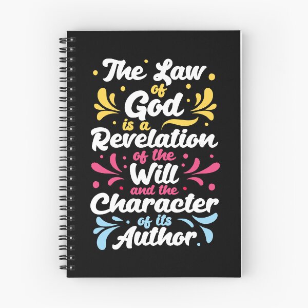Item preview, Ellen G. White christian quotes about god's law - inspirational message designed and sold by GraphicDream.