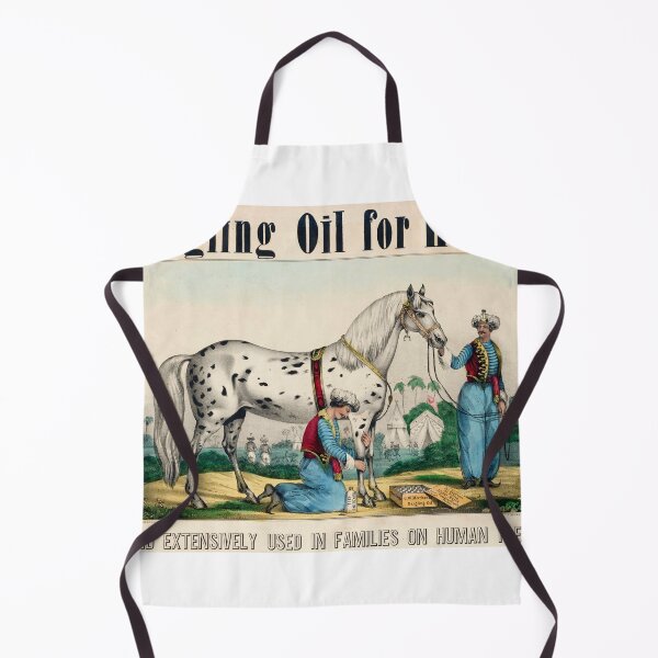 Item preview, STK501654A-Vintage advertisement for horse gargling oil. designed and sold by StocktrekImages.