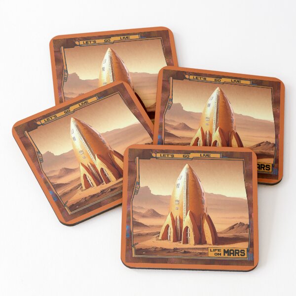 Item preview, Let's go live life on Mars (#12) [Create a set!] designed and sold by SolidEarthArt.