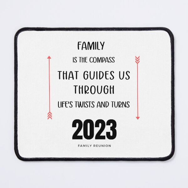 Item preview, Family Reunion - Family is the compass That guides us through  life's twists and turns designed and sold by Ricardo Medina.