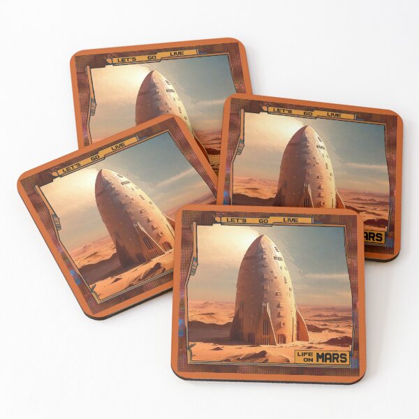 Item preview, Let's go live life on Mars (#13) [Create a set!] designed and sold by SolidEarthArt.
