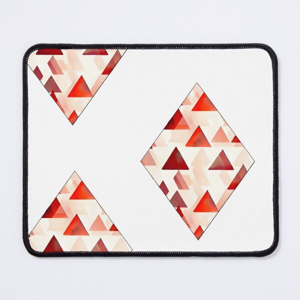 Item preview, Triangles in diamonds print designed and sold by violethue.