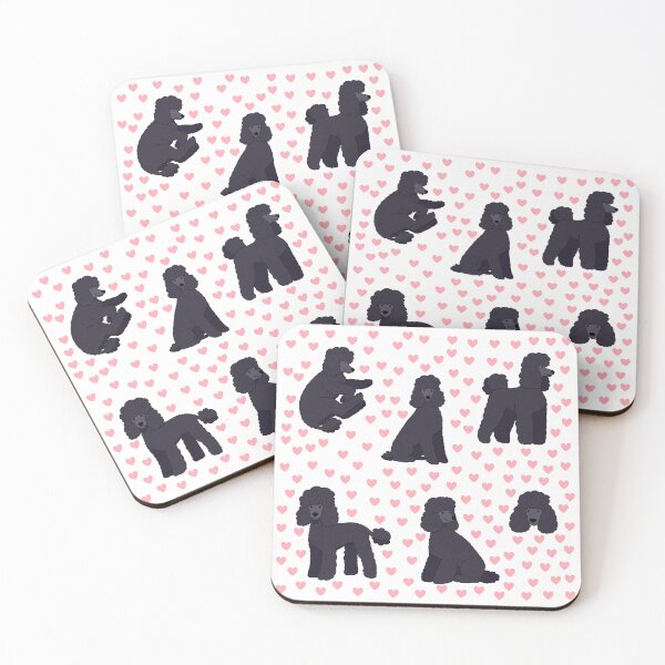 Item preview, Cute black poodle pack designed and sold by Yaragold.