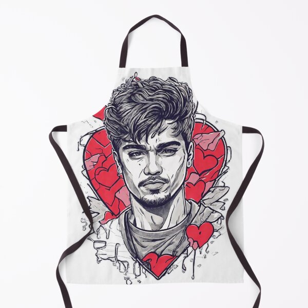 Item preview, Cute lover boy anime colourful love designed and sold by radhakidesign.