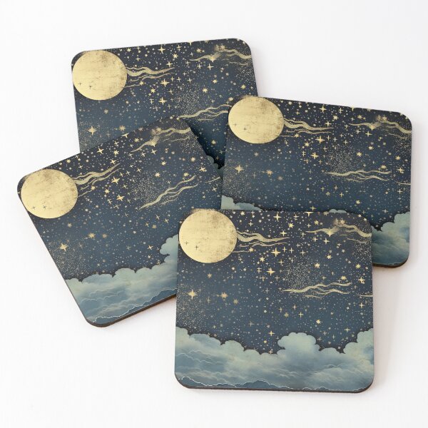 Item preview, Vintage starry sky at night. designed and sold by Design for all.