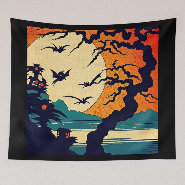 Item preview, Halloween - Woodcut Style 7 designed and sold by CrankyOldDude.