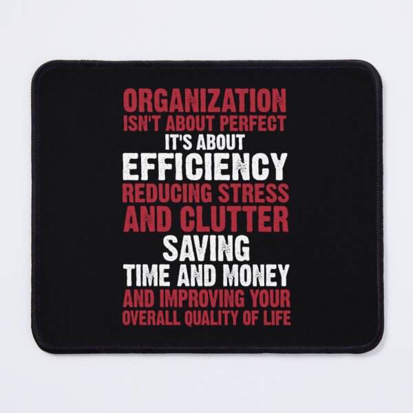 Item preview, Organization Isn't About Perfect designed and sold by ppcvbulmfou77.