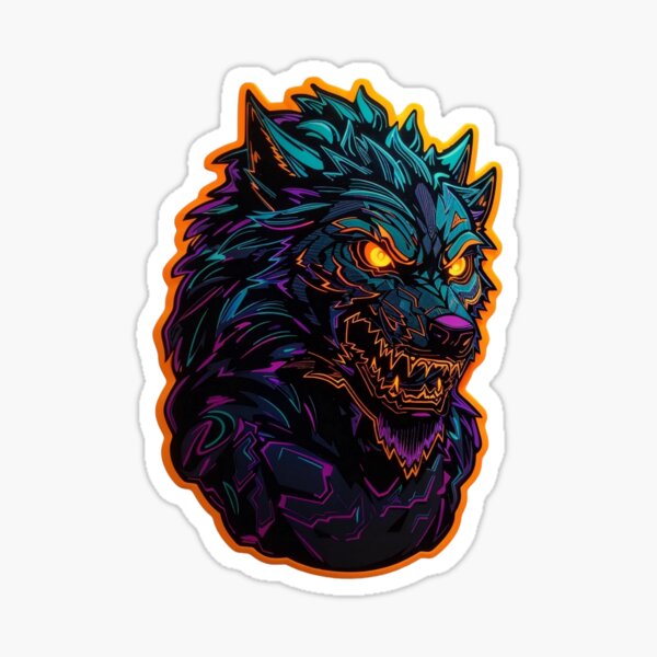 Halloween Werewolves, Halloween Horror Night 2023 | Sticker