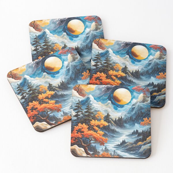 Item preview, Orange Moon rise designed and sold by Glenburn Graphics.