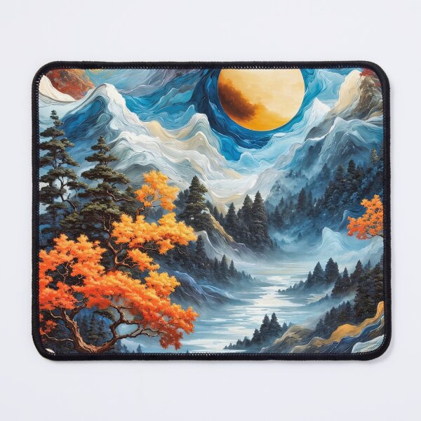 Item preview, Orange Moon rise designed and sold by Glenburn Graphics.