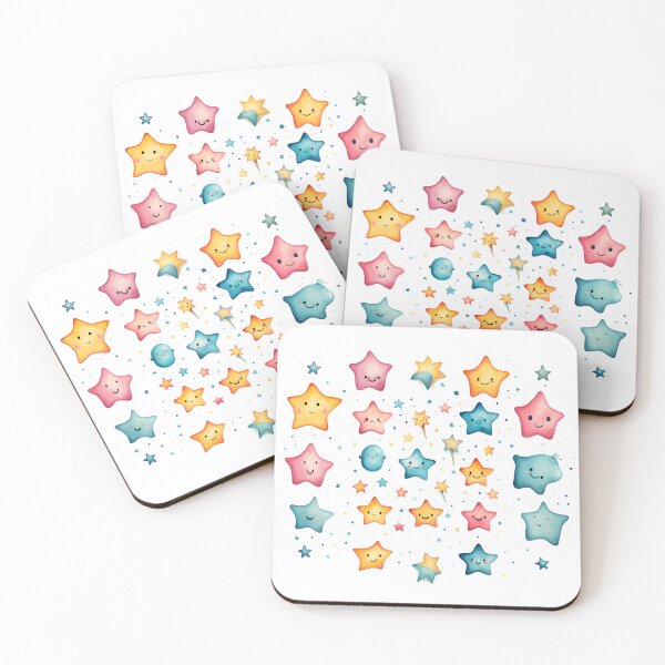 Item preview, Painted Smiling Star: Whimsical Celestial Art designed and sold by Rivanes.