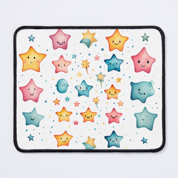 Item preview, Painted Smiling Star: Whimsical Celestial Art designed and sold by Rivanes.