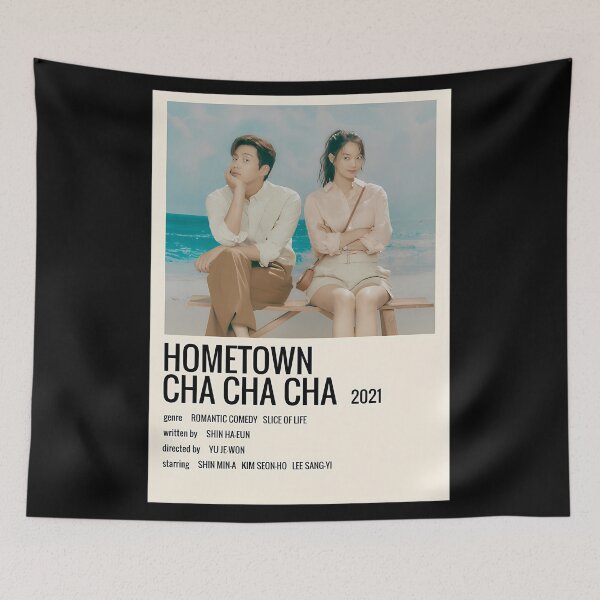 Item preview, Hometown cha cha cha (2021) minimalist (series) designed and sold by SaundersSpirits.