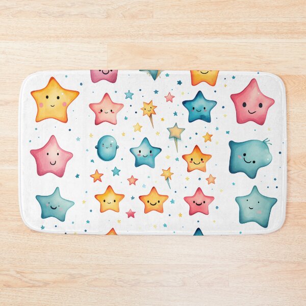 Item preview, Painted Smiling Star: Whimsical Celestial Art designed and sold by Rivanes.