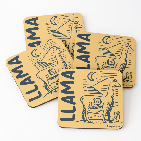 Item preview, Animals from  the Americas - Llama designed and sold by Frank J. Art.