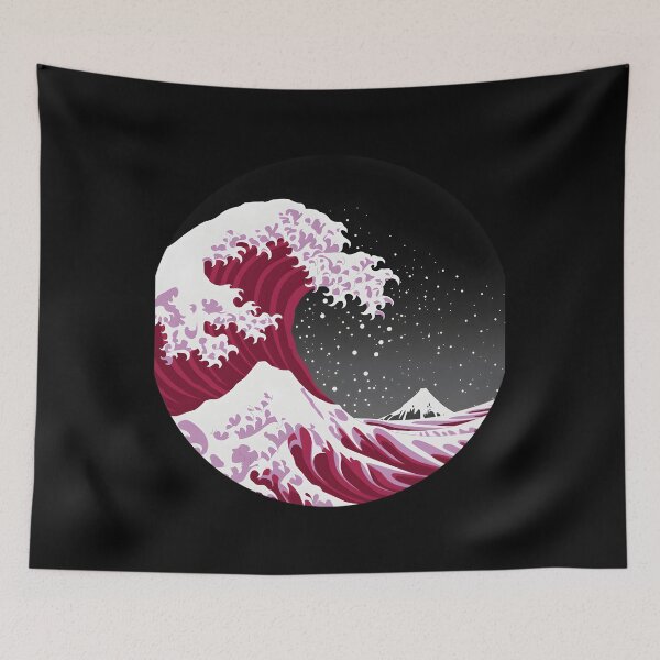 Item preview, The Red Wave - Circular 	 		 designed and sold by xrdjwakxm61.