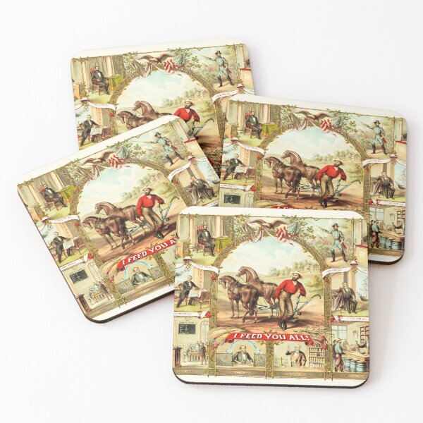 Item preview, STK501752A-The Granger movement asserting the importance of the farmer in American society. designed and sold by StocktrekImages.