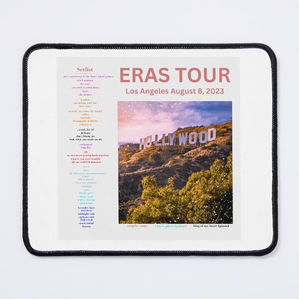 Item preview, Eras Tour Setlist - Los Angeles Night 5 designed and sold by LisaMichelleArt.