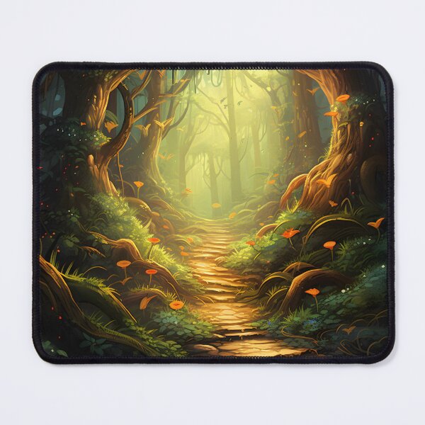 Item preview, Enchanted Grove | Mystical Forest Sketch designed and sold by Shirtastically.