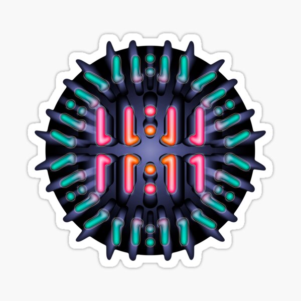 11:11 Mandala Sticker