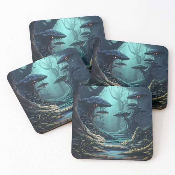 Item preview, Enchanted Grove | Mystical Forest Sketch designed and sold by Shirtastically.