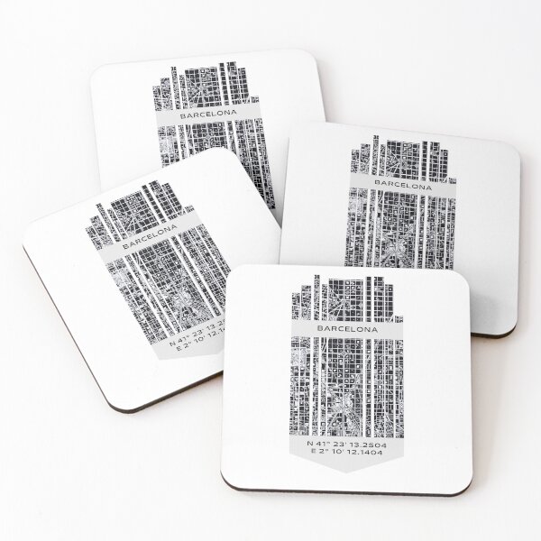 Item preview, SPAIN Barcelona - Latitude/Longitude designed and sold by ALLesROUNDER.