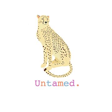 Ready to Ship GD Cheetah (Glennon Doyle) : Sticker – Megan Lee Designs