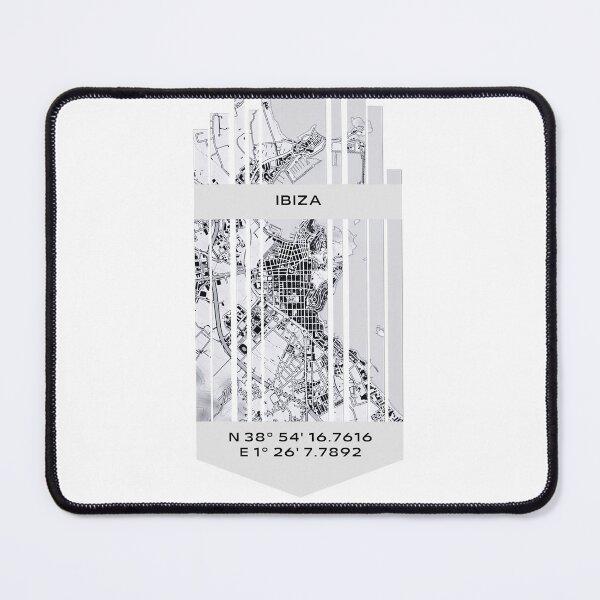 Item preview, SPAIN Ibiza - Latitude/Longitude designed and sold by ALLesROUNDER.