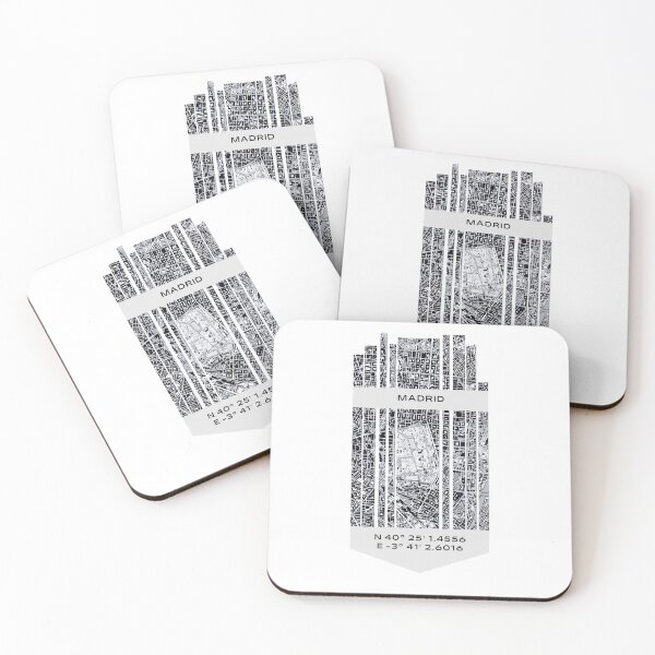 Item preview, SPAIN Madrid - Latitude/Longitude designed and sold by ALLesROUNDER.