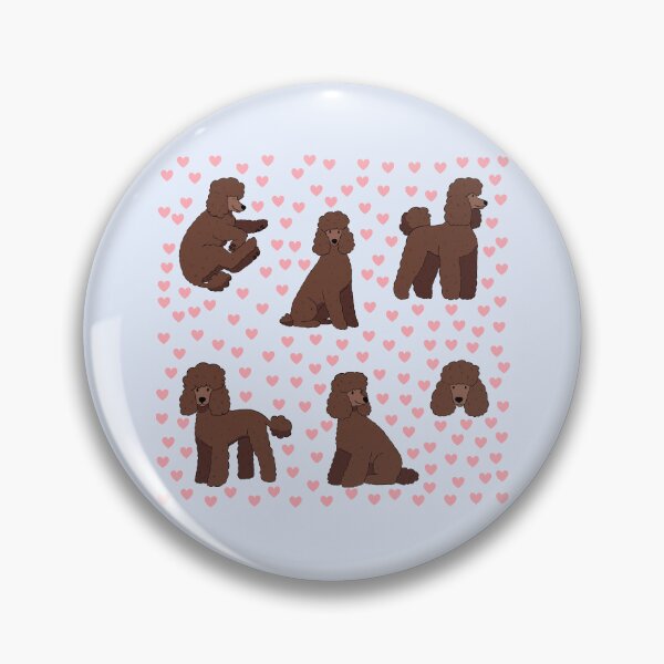 Item preview, Cute chocolate poodle pack  designed and sold by Yaragold.