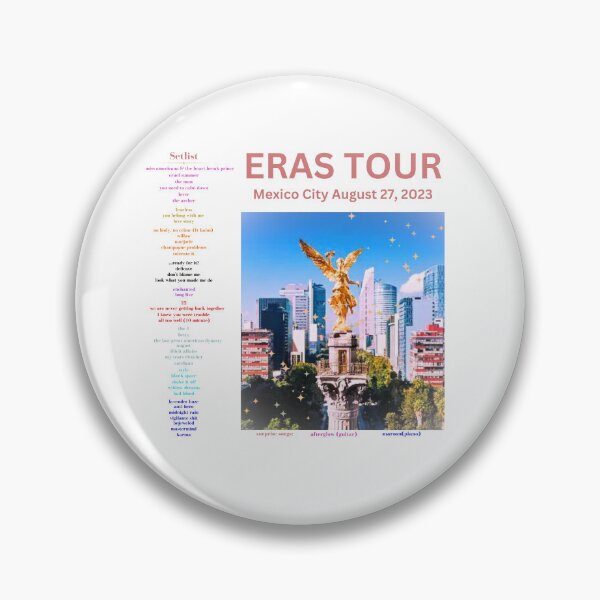 Item preview, Eras Tour Setlist - Mexico City Night 4 designed and sold by LisaMichelleArt.