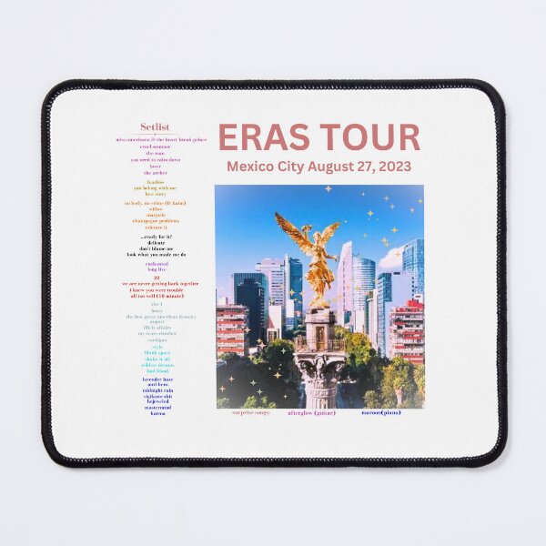 Item preview, Eras Tour Setlist - Mexico City Night 4 designed and sold by LisaMichelleArt.