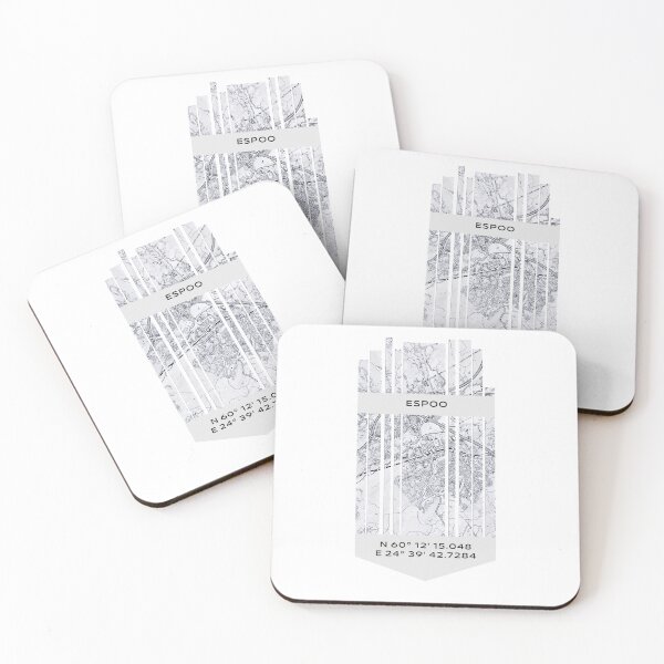 Item preview, FINLAND Espoo - Latitude/Longitude designed and sold by ALLesROUNDER.