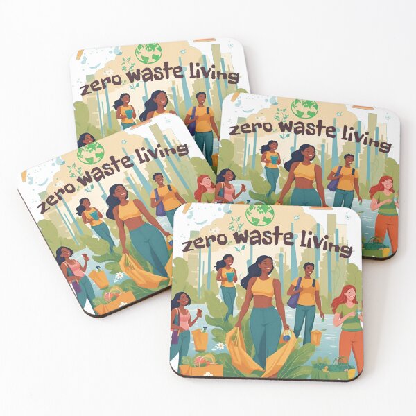 Item preview, Zero Waste Living T-Shirt designed and sold by Sukis-shop.