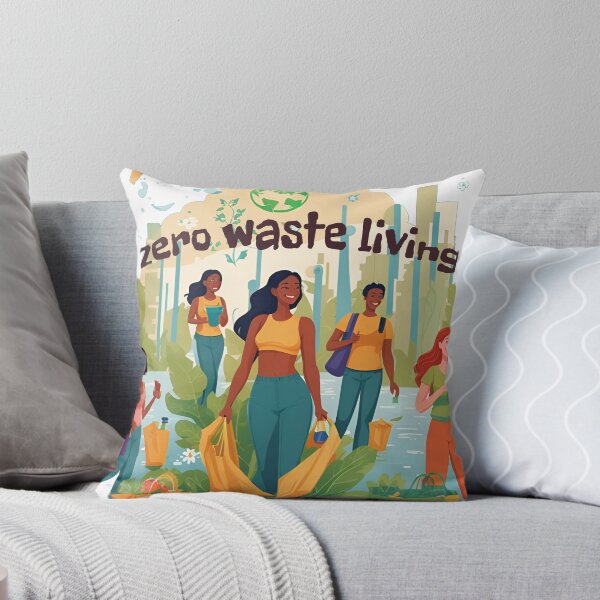 Item preview, Zero Waste Living T-Shirt designed and sold by Sukis-shop.