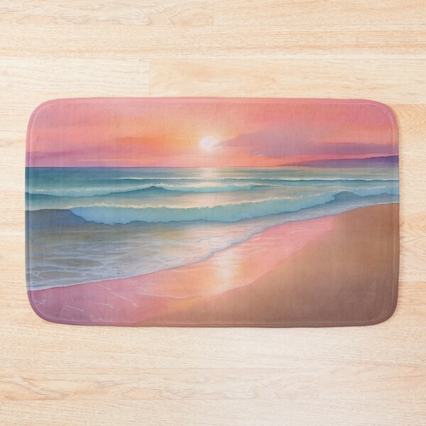 Item preview, Soft Sunrise Beach Landscape designed and sold by printablecanvas.