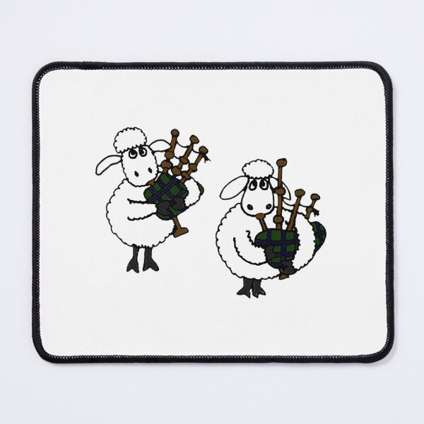 Item preview, Funky Sheep Playing the Bagpipes 	 	 designed and sold by zymhgofofln79.
