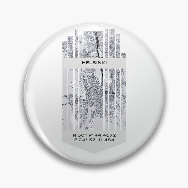 Item preview, FINLAND Helsinki - Latitude/Longitude designed and sold by ALLesROUNDER.