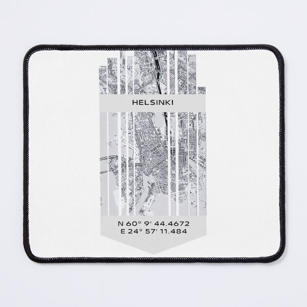 Item preview, FINLAND Helsinki - Latitude/Longitude designed and sold by ALLesROUNDER.
