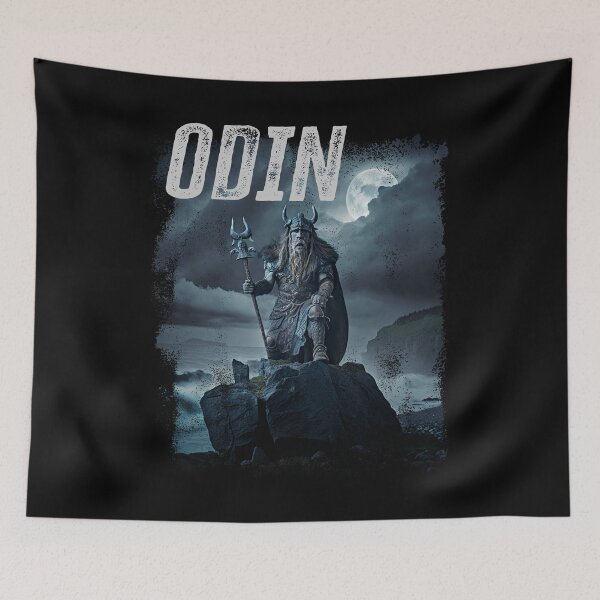 Item preview, Odin full moon by the sea Heed the call designed and sold by NoLimit-Merica.