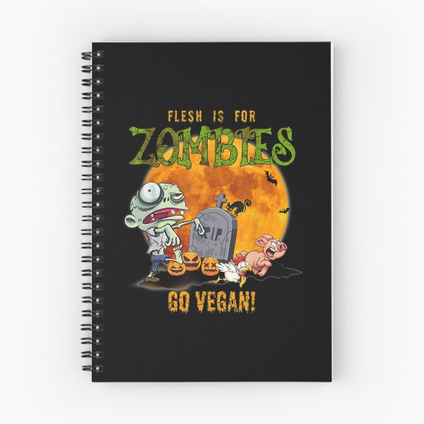 Item preview, Halloween 	 Design Flesh Is For ZomBies Go Vegan 2021  	 		 designed and sold by oluibejak9.