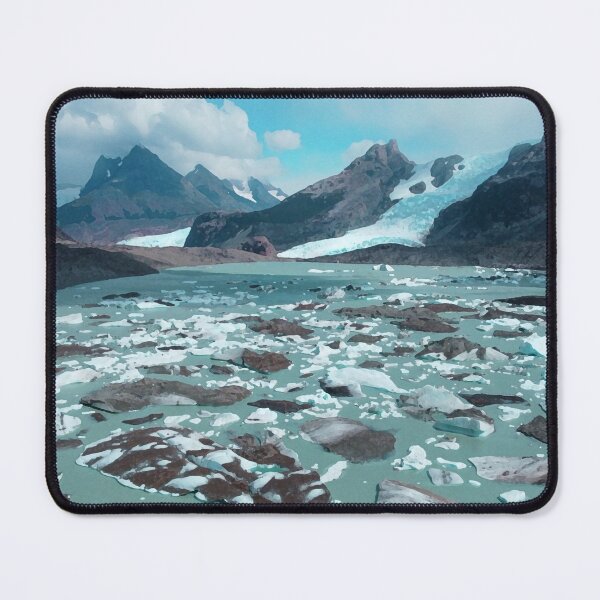 Item preview, Los Glaciares National Park, Argetina, Patagonia Glacier Digital Art designed and sold by flocusstudio.
