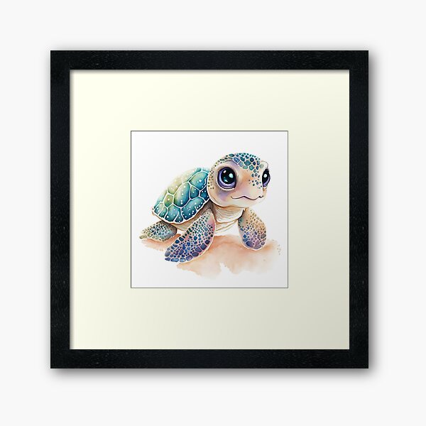 Aperçu de l'œuvre Images d’art mural de bébés tortues créée et vendue par productsplus.