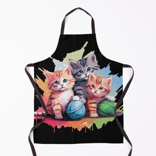Item preview, cats playing with yarn  designed and sold by SameeraDammeyer.