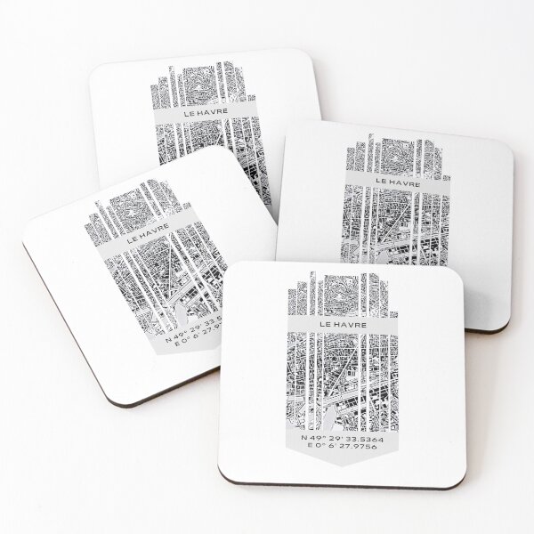 Item preview, FRANCE Le Havre - Latitude/Longitude designed and sold by ALLesROUNDER.