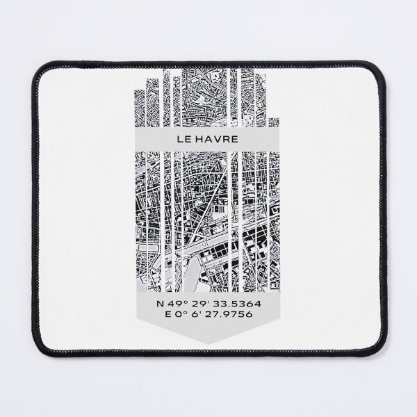Item preview, FRANCE Le Havre - Latitude/Longitude designed and sold by ALLesROUNDER.