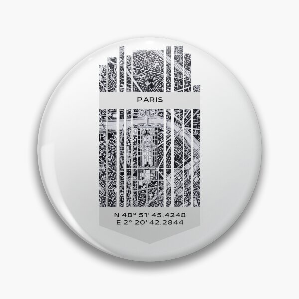 Item preview, FRANCE Paris - Latitude/Longitude designed and sold by ALLesROUNDER.