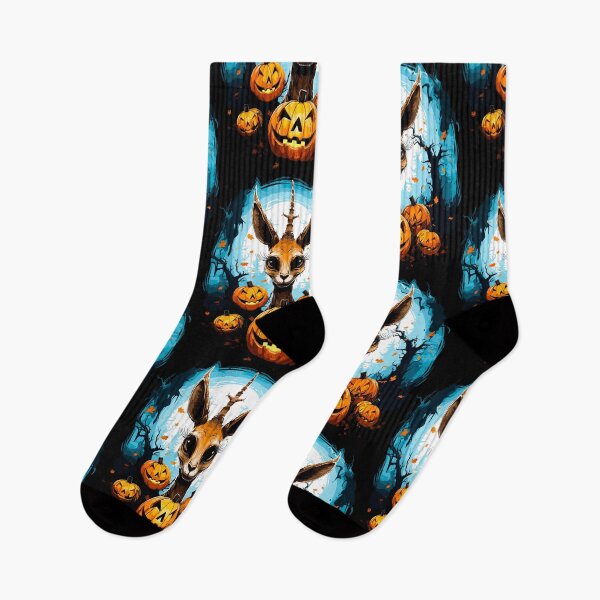 Item preview, Spooky Halloween Monsters Giraffe designed and sold by ArtificialGenes.
