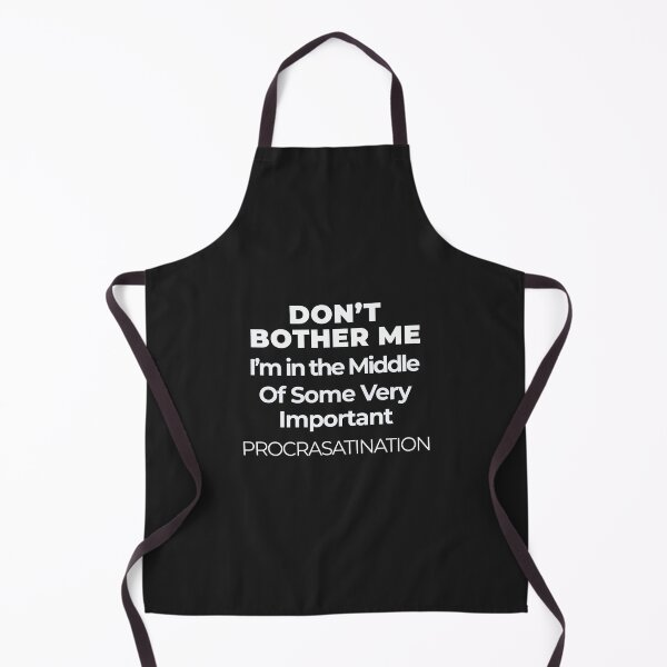 Item preview, Procrastination Facetious Funny Text Design designed and sold by FuddalanDesigns.