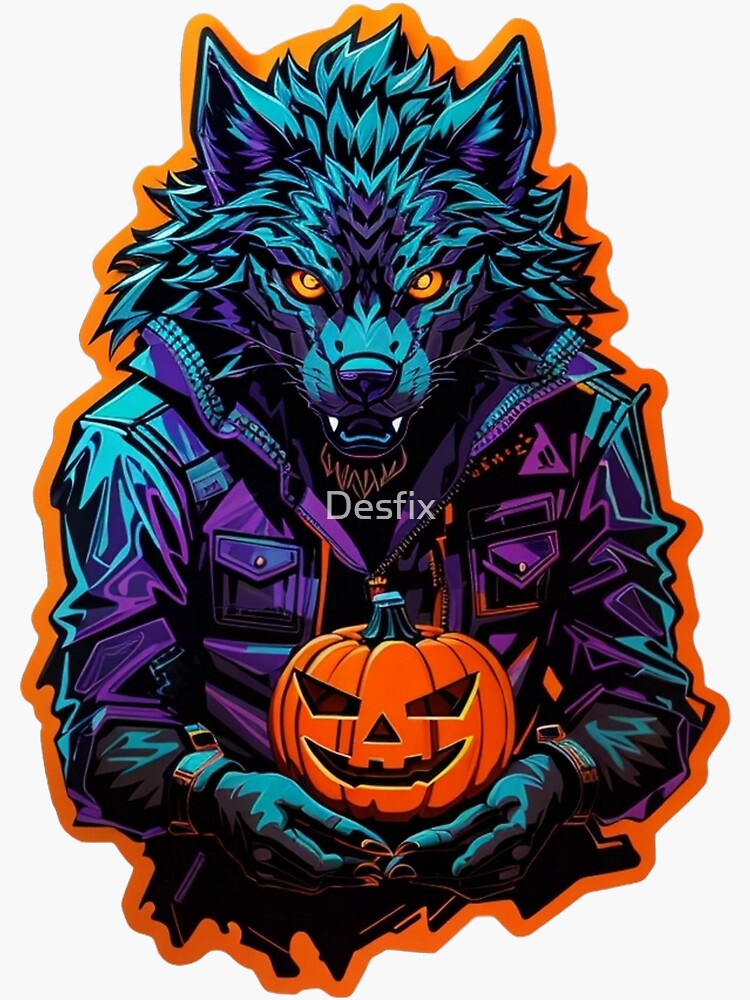 Halloween Werewolves, Halloween Horror Night 2023 | Sticker